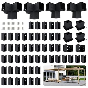 pergola attached to house on deck