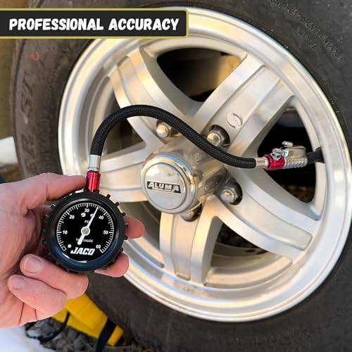 JACO Superior Products EPX-60 Analog Tire Pressure Gauge