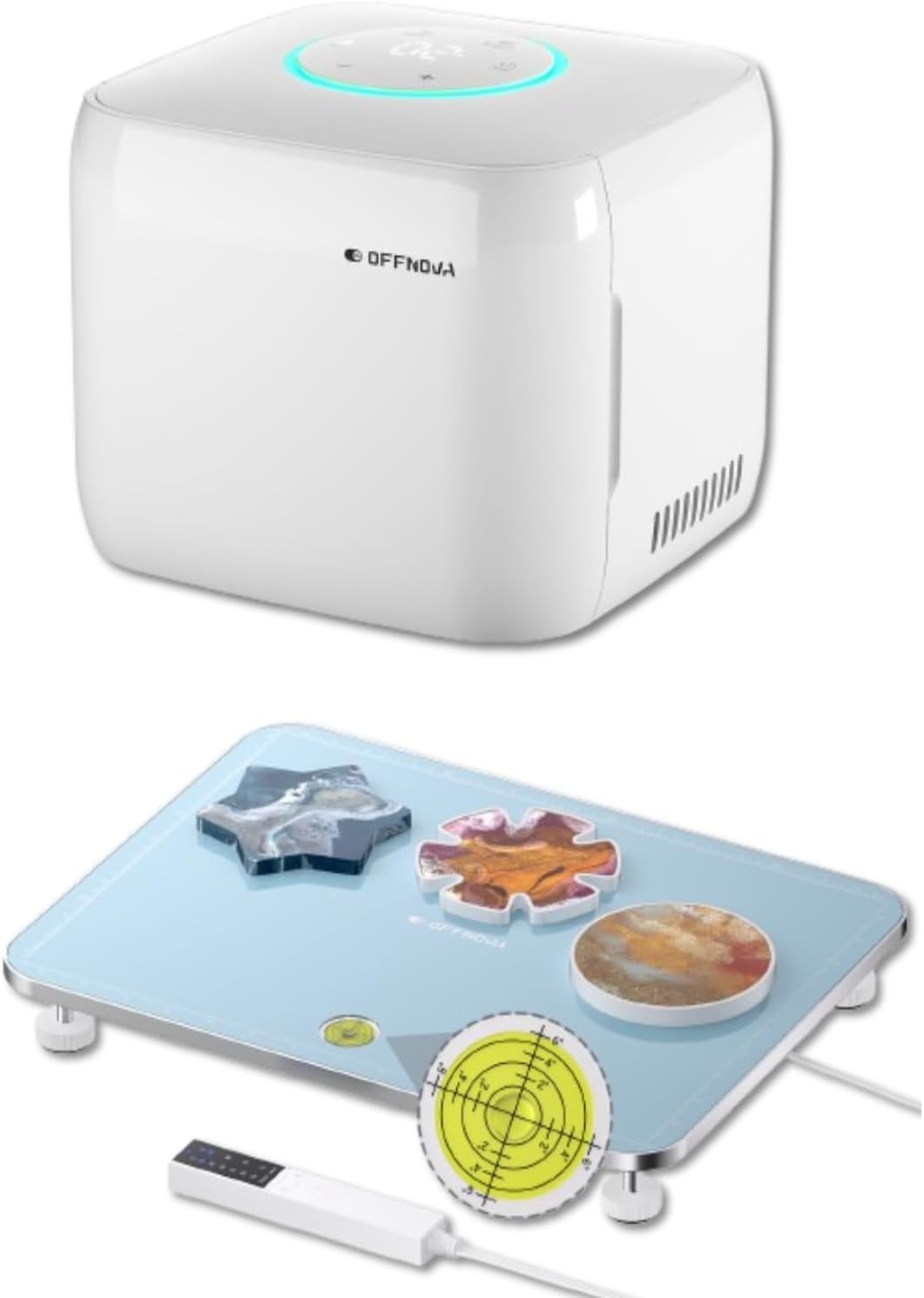 OFFNOVA Resin Curing Flower Drying Machine & Resin Heating Leveling Table for Quick Curing Epoxy Resin, Silicone Molds