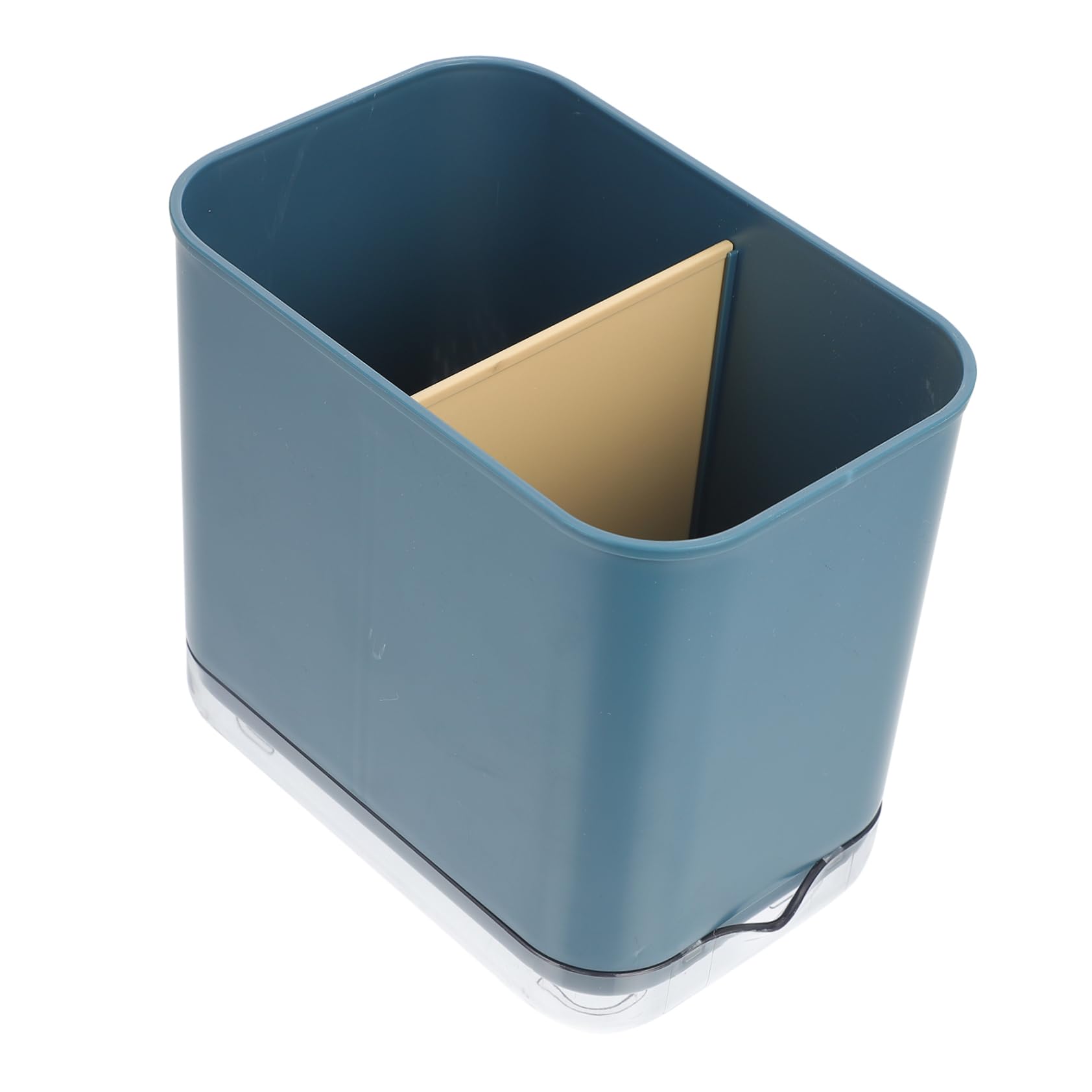 Wakauto 1pc Creative Drain Rack for Kitchen Storage Double Grid Chopstick Holder Stylish Tableware Organizer Space Saving Design for Countertops and Narrow Areas