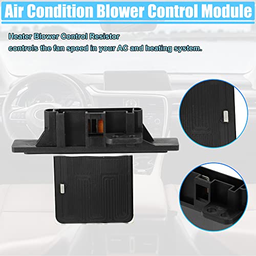 Image of ACROPIX HVAC Blower Motor Resistor Heater Fit for Nissan Sentra - Pack of 1 Black Beige