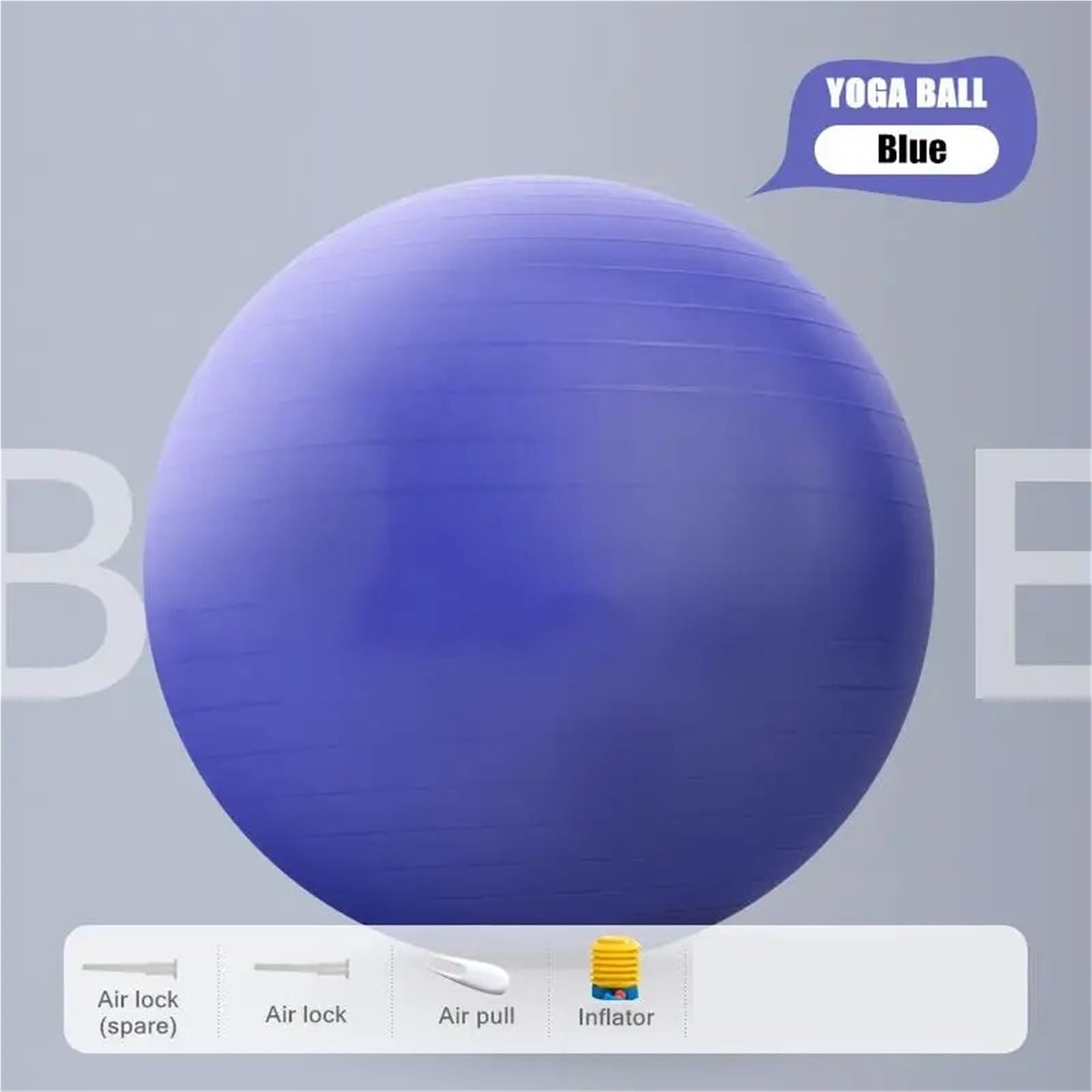 Pelota Ejercicio Pelotas de Ejercicio 65cm, Pelota Yoga, Pilates, Fitness, Equilibrio, gimnástica for Mujer, físico