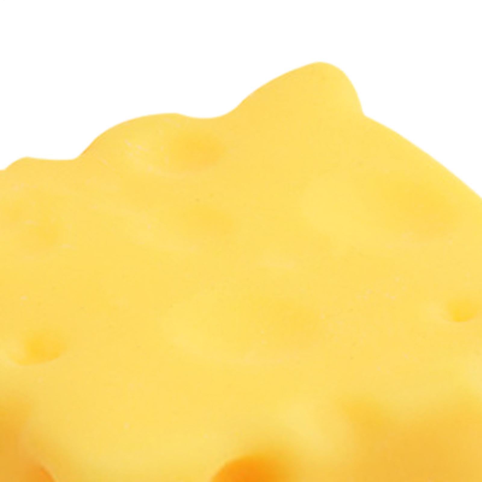 Squeeze Cheese Toy, Soft Silicone Cheese-Shaped Sensory Fidget for Kids & Adults, Stress Relief, Pinching Toy for School, Office, Home, Travel