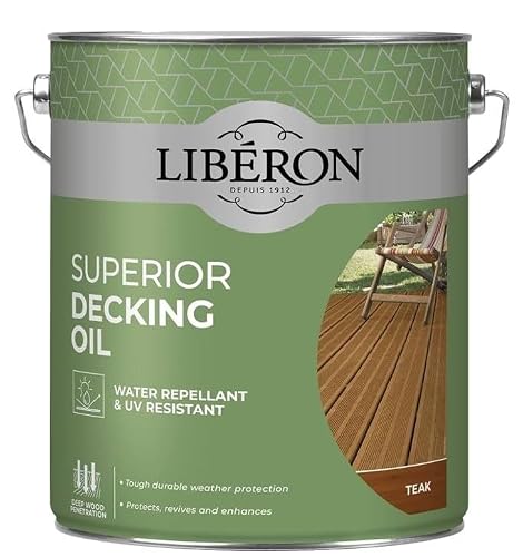Liberon Superior Decking Oil Teak 5 litre