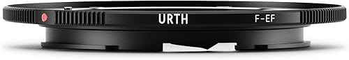 Urth Adaptador de montaje de lente compatible con lente Nikon F a cuerpo de cámara Canon (EFEF-S)