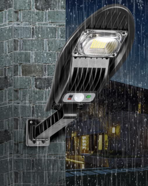 Quace Waterproof Solar Street Light LED Radar Sensor Lamp - German Technology - 10W