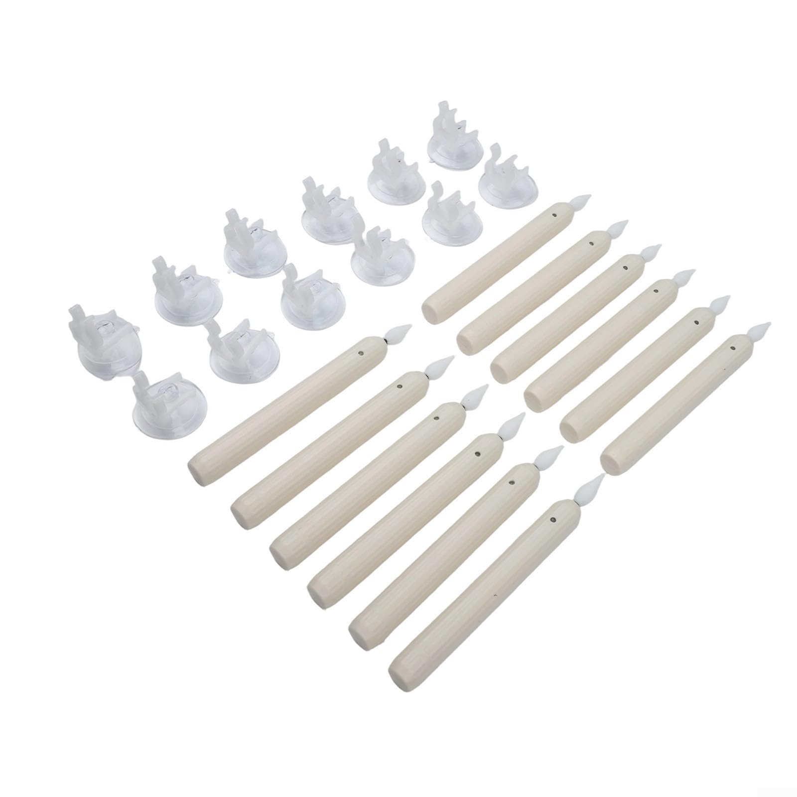 Candele LED Finestra 18cm Fiamma Realistico Candele LED Finestra
