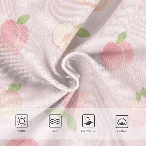 Girls' Underwear Peach Flowers Floral Toddle Brief Panties 2-8 Years 203007423