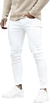 GINGTTO Hommes Skinny Jeans Stretch Slim Fit Jean Pantalons