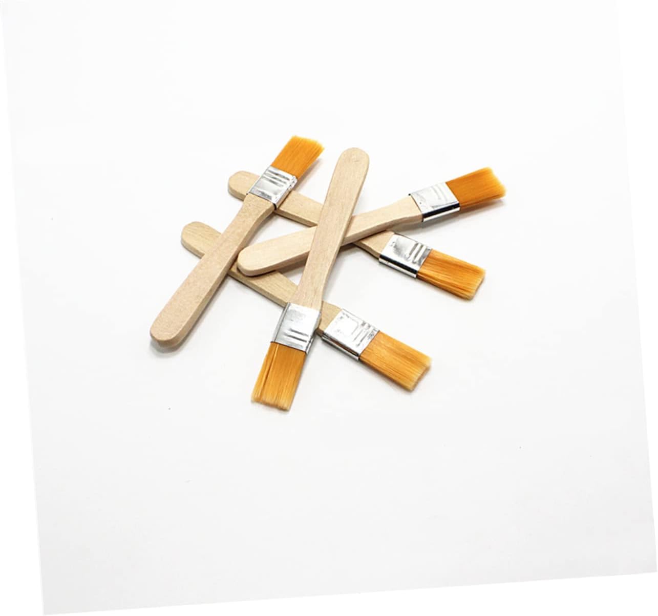 20Pcs Small Keyboard Cleaning Brush Set with Wooden Handles for Dedusting