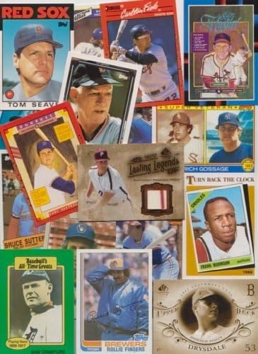Baseball Cards / 100 Different Members of the Baseball Hall of Fame with Ken Griffey Jr, Mike Piazza, Mariano Rivera and more!!