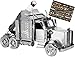 Produktbild BRUBAKER Bierflaschenhalter Truck - LKW Metall Skulptur - XXL Bier Geschenk mit Geschenkkarte für Männer, Brummi Fahrer und Trucker