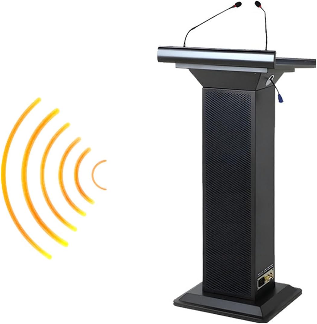VoxPro Speaker Podium with Built-in Microphone System