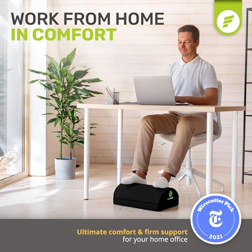 ErgoFoam Foot Rest for Under Desk at Work - Chiropractor End