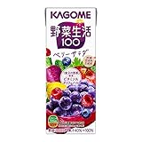 カゴメ 野菜生活100 ベリーサラダ 200ml×24本