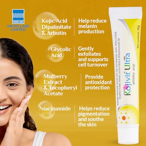 Image of Kojivit Ultra Gel For Dark Spots & Hyperpigmentation 30gm