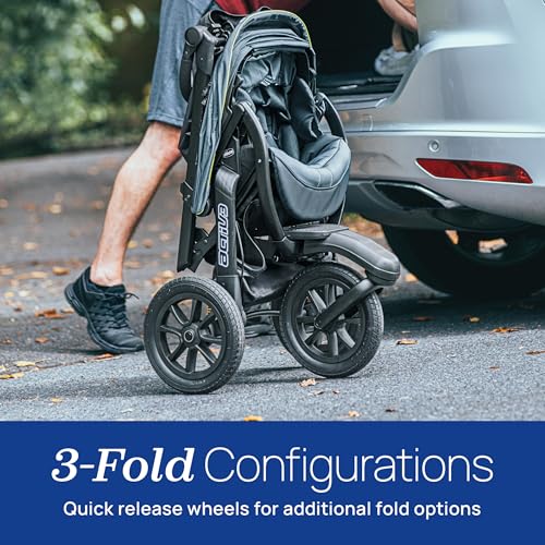 Chicco Activ3 Lightweight Baby Jogging Stroller, All-Terrain 3-Wheel - image 7