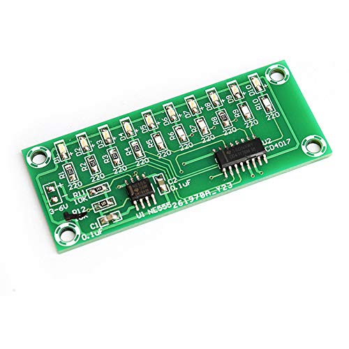 SMD led Soldering kit SMD Component Welding Practice Board Water lamp kit Skill Training Electronic DIY Training Production Parts for Adults