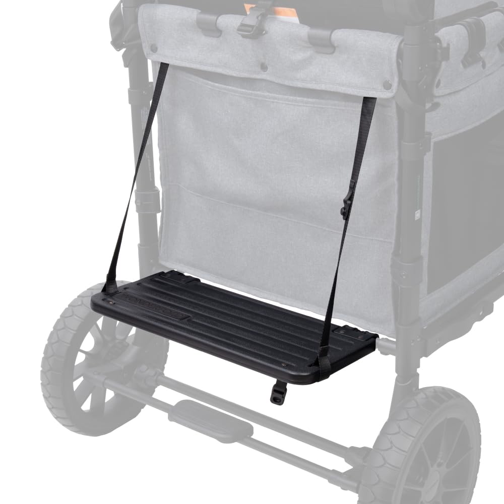 WONDERFOLD Buddy Board Wagon Stroller Standing Board - Stand Up Attachment with Slip-Resistant Surface for Toddlers, Folds Up Easily (Compatible with W4 Models)