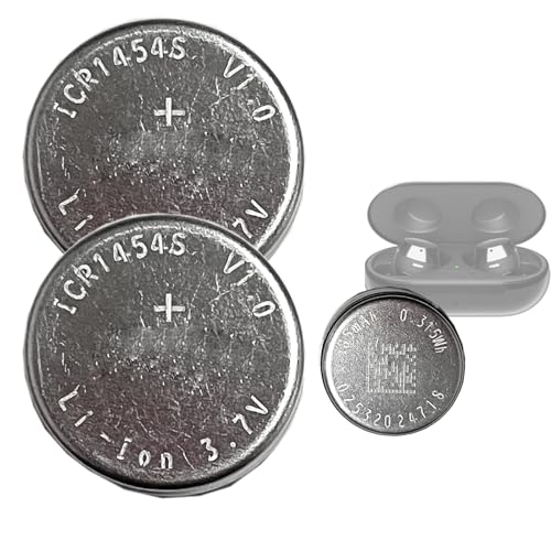 Aousavo Lot de 2 batteries de rechange ICR1454S CP1254 A3 compatibles avec casque Bose SoundSport Free, Galaxy Buds Plus Galaxy Buds+, Gear IconX (2018)