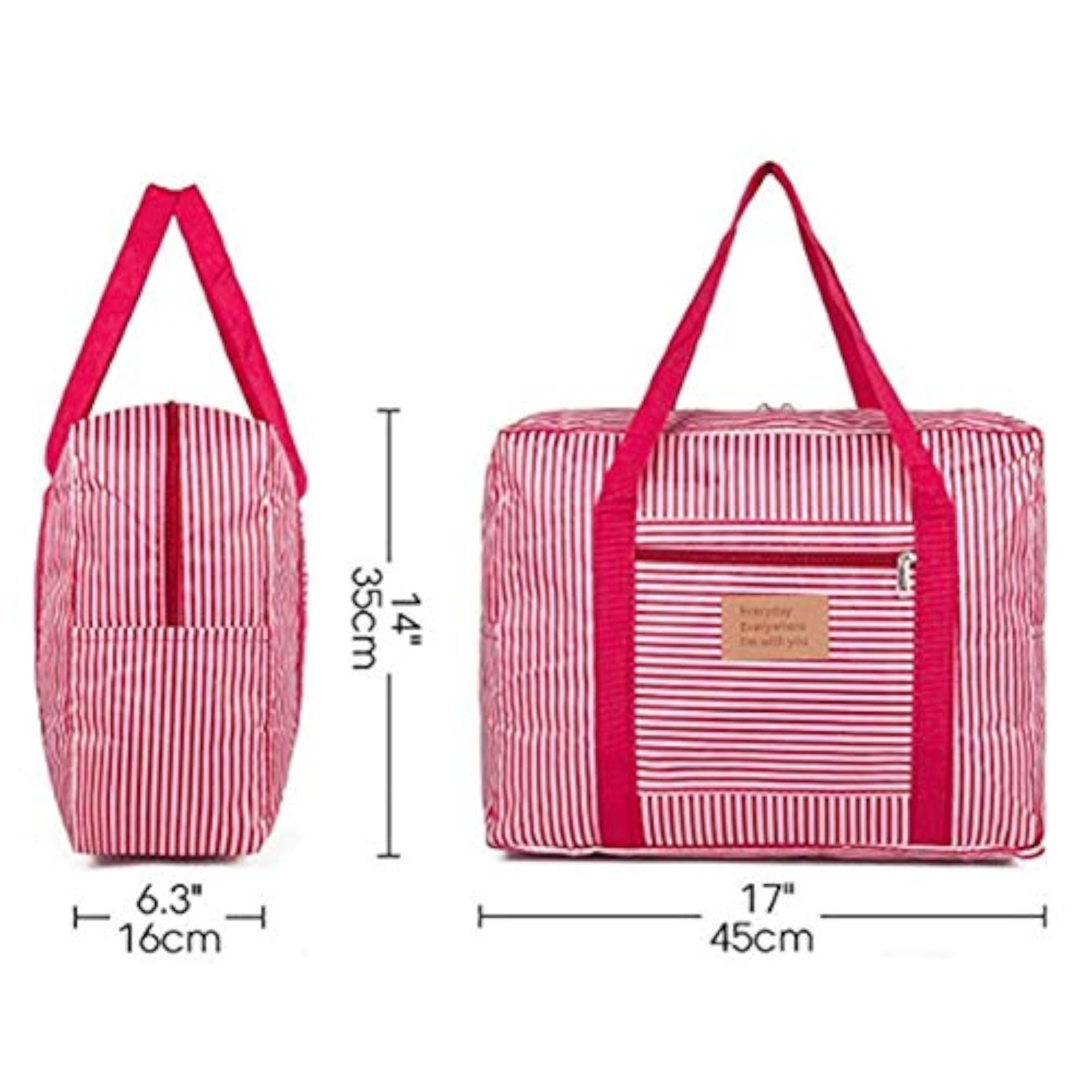 Women's and Men's Nylon Foldable Waterproof Travel Duffel Bag
