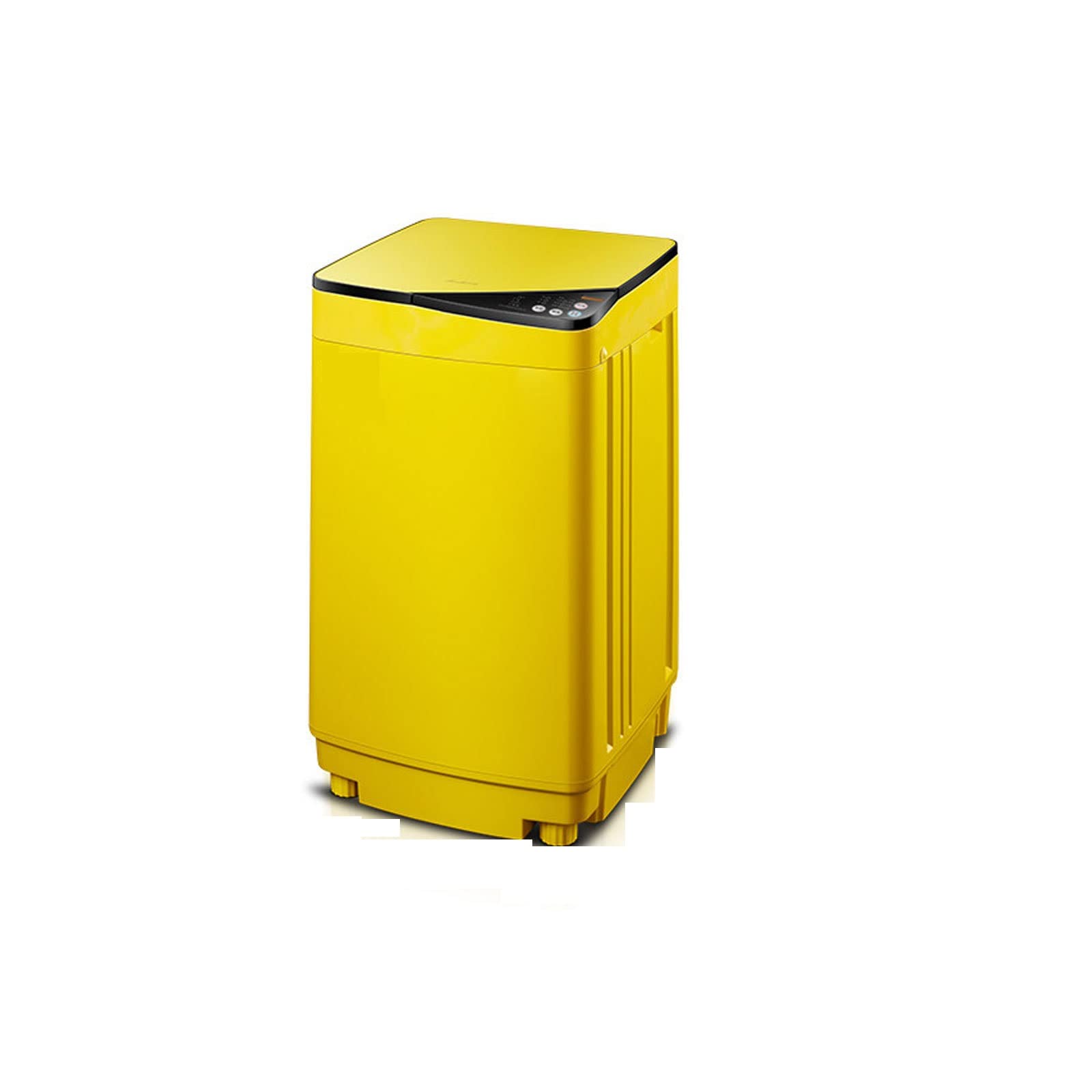 Mini Lavadora 4.2Kg Lavadora semiautomática Dormitorio doméstico Mini Pequeño pulsador Lavado Integrado con Secado Spin Lavadora de Ropa Interior