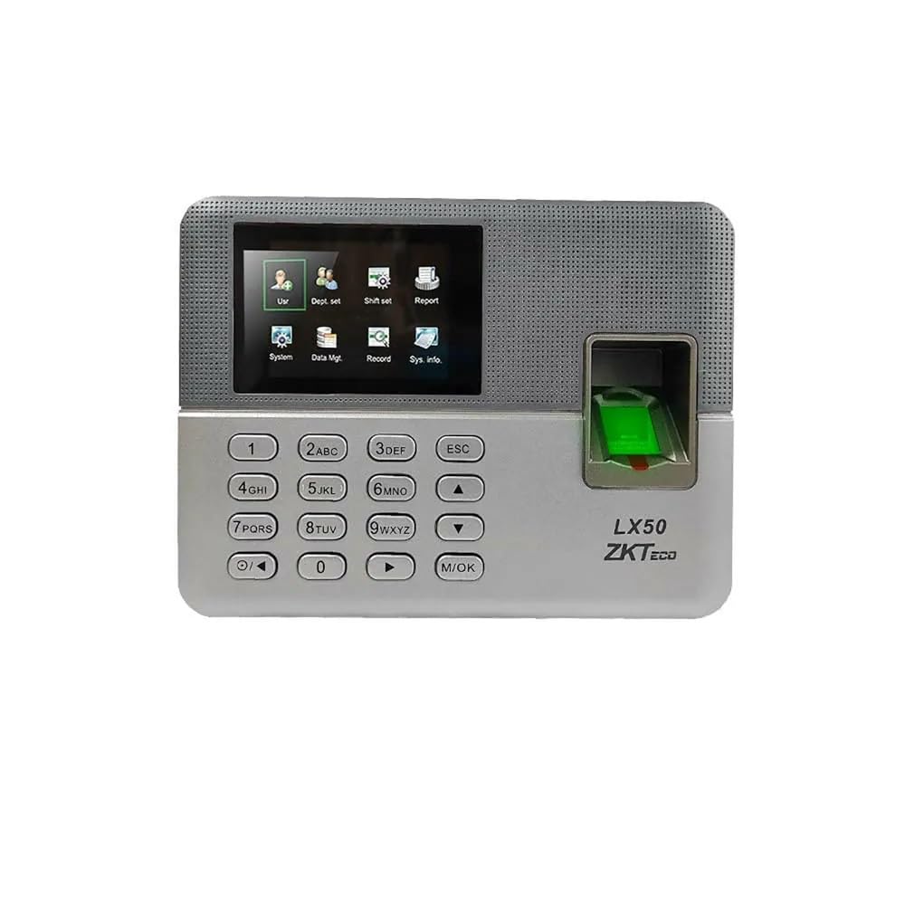 ZKTeco Biometric Fingerprint Time Attendance Clock Employee Checking-in Recorder with Free Software - LX50 (B07WZMKTN1) Amazon Price History, Amazon Price Tracker