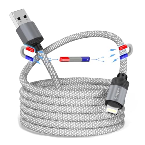 Magtame Coiled USB A to Lightning