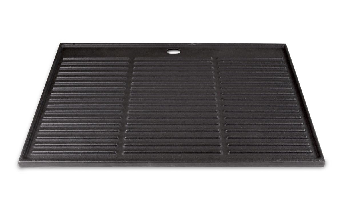 Gusseisen-Grillplatte (Wendeplatte) 44,4 x 26 cm, emailliert für Weber Spirit E210 ab Baujahr 2013 von Ihrem Grillrostprofi