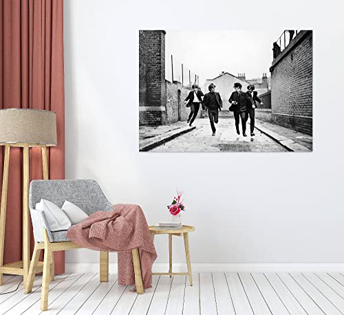 Affiche des Beatles – The Beatles print – A Hard Day’s Night – Impression encadrée ou non encadrée | A2 (59.4×42.0cm… - Les Beatles, Paul McCartney, John Lennon, RIngo Starr, George Harrison Affiche des Beatles - The Beatles print - A Hard Day's Night - Impression encadrée ou non encadrée | A2 (59.4x42.0cm… – Image 4