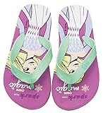 REQUETEGUAY Die Eiskönigin Flip-Flop für Strand oder Pool | Disney Flip-Flop Elsa Disney Frozen für Mädchen, Lila, 32 EU