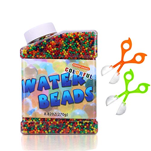 E-Bestar 50000 PCS Bolas de Gel de Agua para niños,No-Toxicas Hidrogel Bolas...