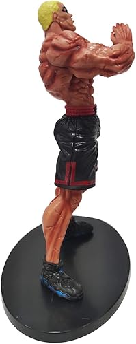 Miniatura 4 de Figuras de anime HanmaHanma YujiroHanma Jack Figura de acción de PVC, 8.7 in Colección de estatua de anime, adornos de escritorio