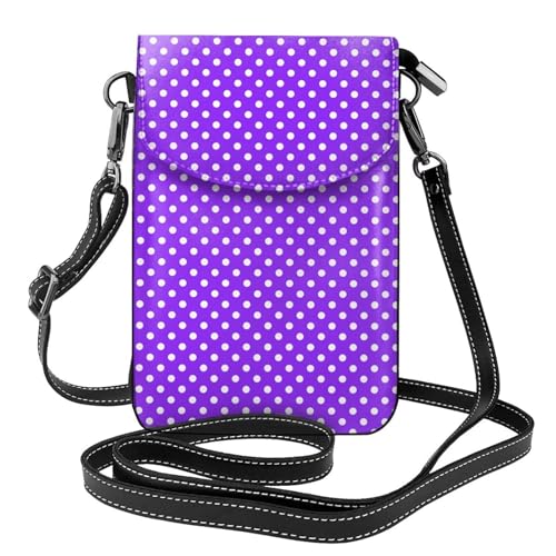 Portefeuille cuir PU avec fentes cartes - Pochette téléphone portable femmes et sac