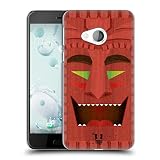 Head Case Designs Tiki Collection Hartschalen Rückseite Fall für HTC Handys 1, plastik, Cheerful...
