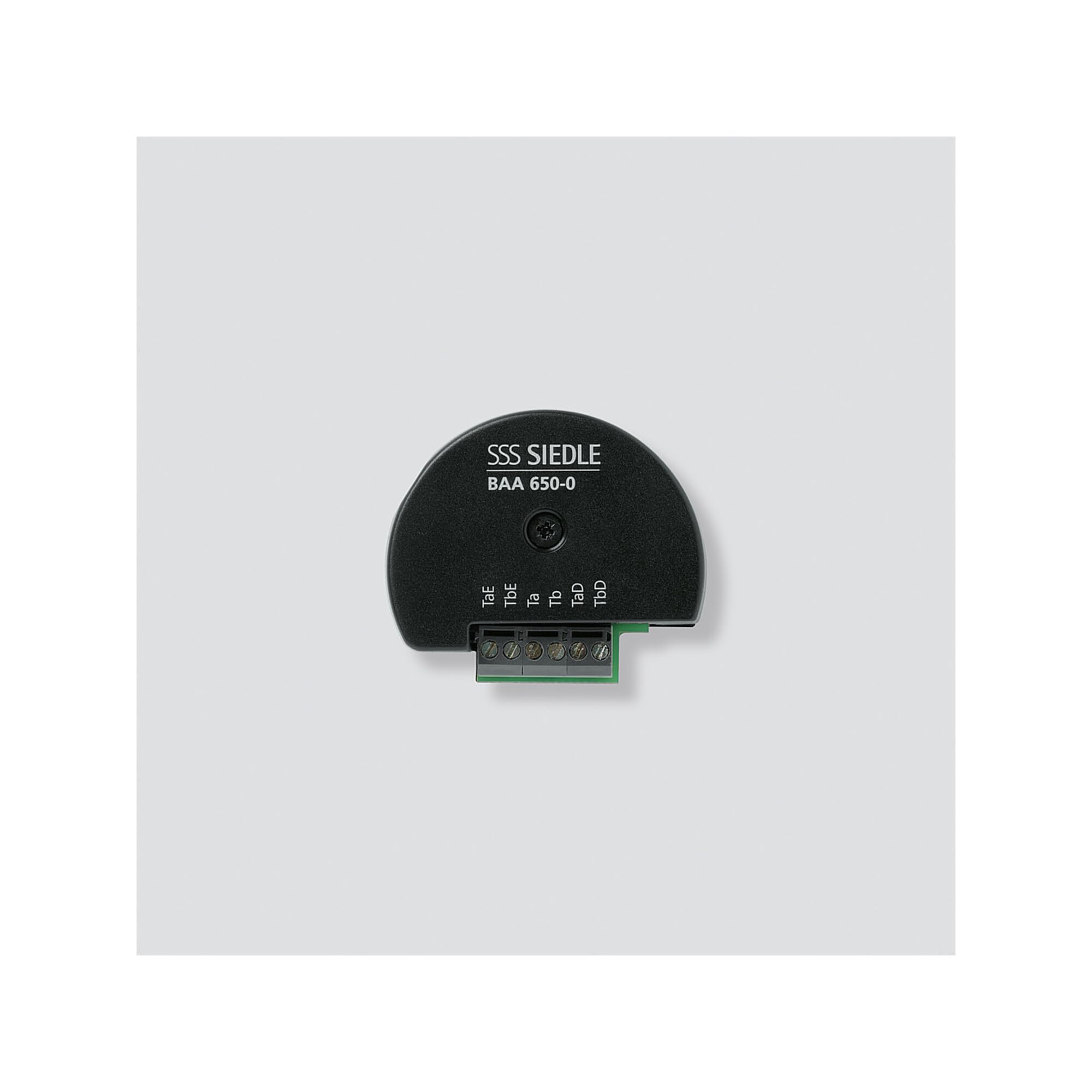 Acoplamiento de audio Siedle 1543112 de 2 cables Baa 650-0 para interfonos 3