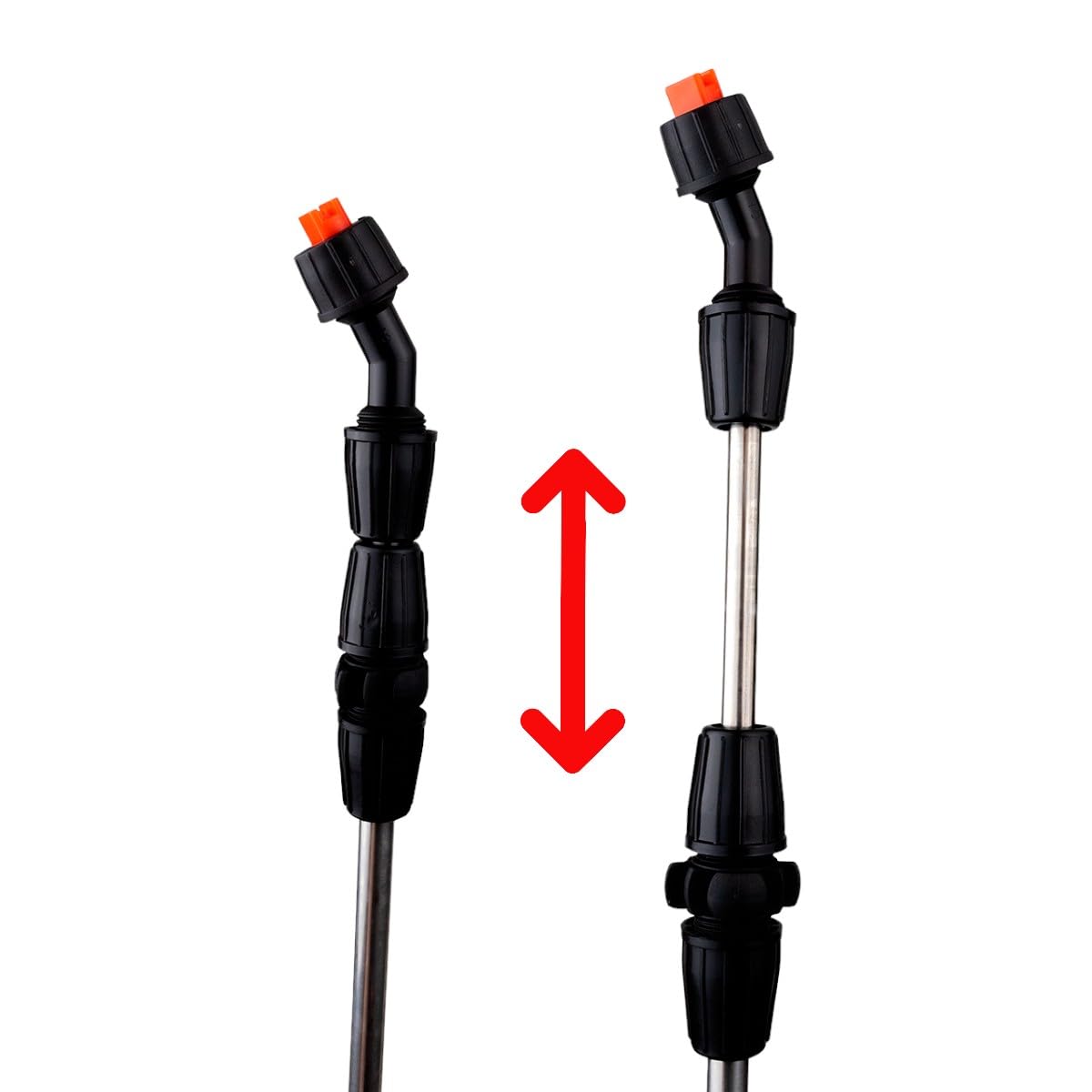 Opryskiwacz ciśnieniowy 4 bar | pojemność 16 l | 4 dysze natryskowe | tylna strzykawka teleskopowa 100 cm | długość węża 145 cm, opryskiwacz ogrodowy