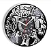 orologio da parete Street Graffiti Orologio da parete realizzato in vero vinile con verniciatura a spruzzo Segway Cut LP Orologio da parete Regali per i giovani vigorosi