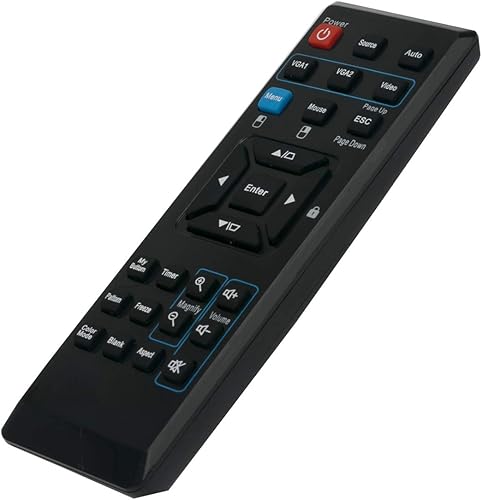 Miniatura 2 de Control remoto de repuesto aplicable para proyector Viewsonic PJD5233 PJD5523W VS14112 VS14114 VS13870 PJD5123 PJD5223 PJD5221 PJD5133 PJD5353