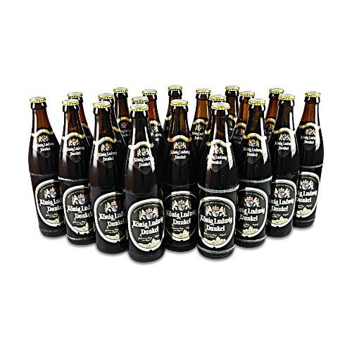 König Ludwig Dunkel (20 Flaschen à 0,5 l / 5,1% vol.) inc. MEHRWEG Pfand Cover