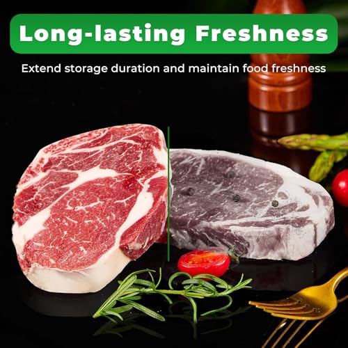 Image of Vacuum Sealer Bags 38 PCS, 7.8 inch x 11.8 inch BPA Free Commercial Grade | Textured Vacuum Sealing Bags, Heavy Duty for Food Storage Meal Prep or Sous Vide Cooking