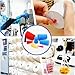 Aottykro 40-Pack Silicone Rubber Tapered Plugs,8 Sizes (1/16