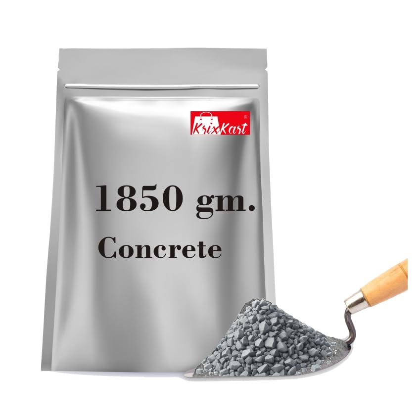 Concrete Pebbles Grey Decorative Stones for Garden, Plant Pots, Landscaping, Pathway & Home Decoration (1850 gm)-image-18
