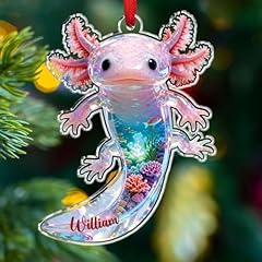 Axolotl Acrylic Ornament