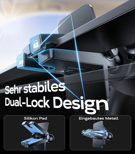 VICSEED Handyhalterung Auto Magnet Lüftung für Magsafe Autohalterung [Starker Magnet mit 20 xN55] Magnetische KFZ Handy Halterung… – Ansicht 3