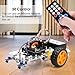 OSOYOO 2WD Robot Car Starter Kit for Arduino – Smart Educational Robotics Kit for Beginners and Adults | Build, Code & Control via WiFi, Bluetooth, IR | Learn Programming & Electronics