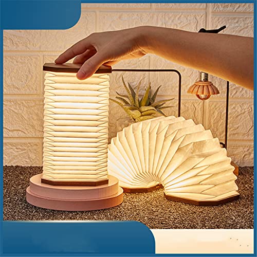 Lámpara de mesa de noche con luz blanca cálida y carga USB miniatura 2