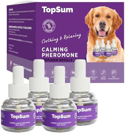TopSum Calming Diffuser for Dog: Premium Dog Calming Diffuser - Pher...