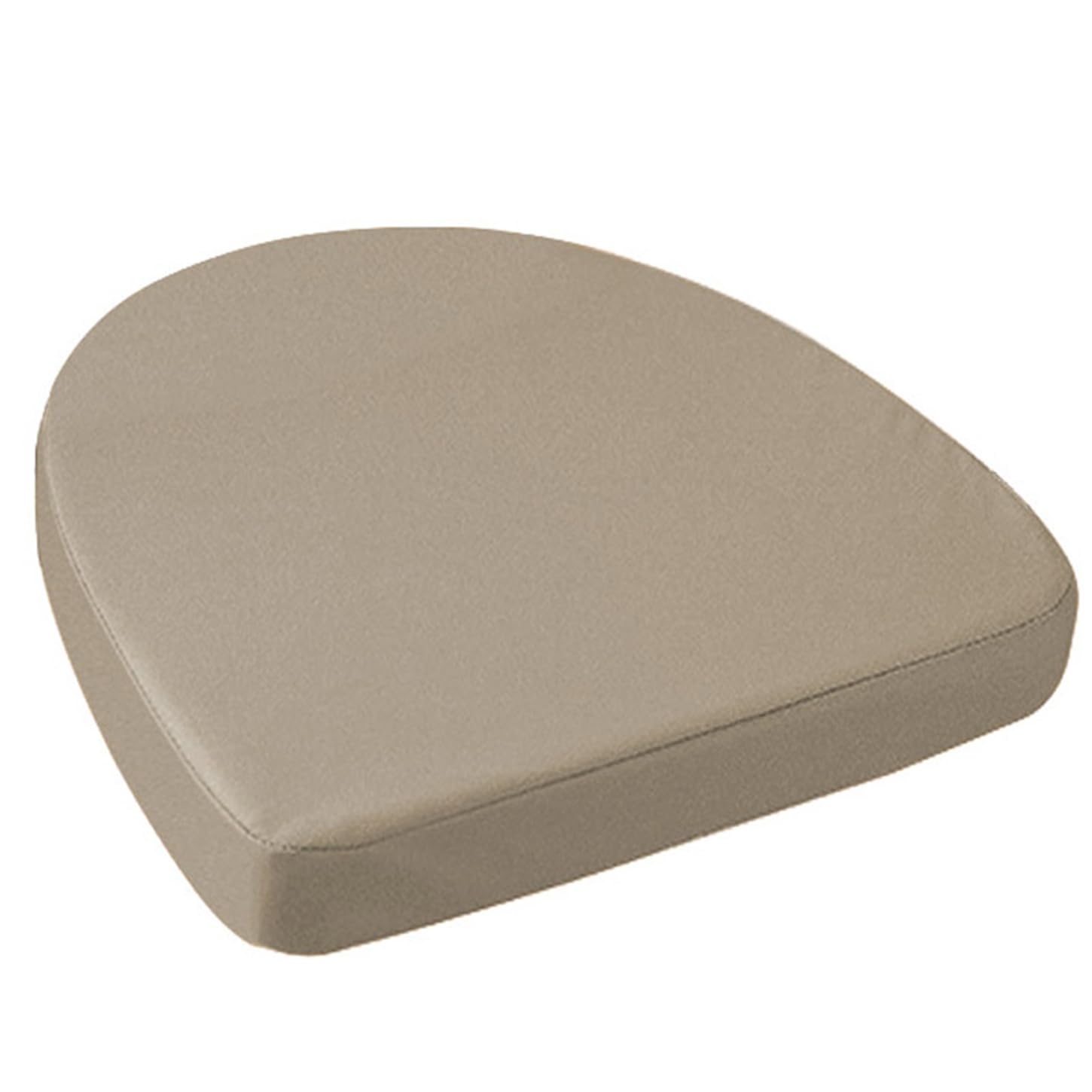 ping bu Waterproof U-shaped Chair Seat Pad Outdoor Garden Cushion,Thick U Shape Seat Cushion Dining Chair Pad for Garden/Home/Office/Indoor (50x50x8cm,Khaki) โ image 1