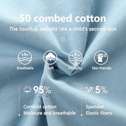 2pc Post Circumcision Underwear for Kids, Circumcision Underwear, Surgery Recovery Pants, Breathable Boxer Shorts for Boys(B,S-Small)3